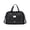 Black, variant on Large Capacity Gym Bag With Separate Wet And Dry Compartments Crossbody Travel Tote For Women Purple Nylon 1 Pack