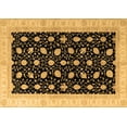 thumbnail image 1 of Ahgly Company Indoor Rectangle Oriental Brown Modern Area Rugs, 5' x 8', 1 of 4