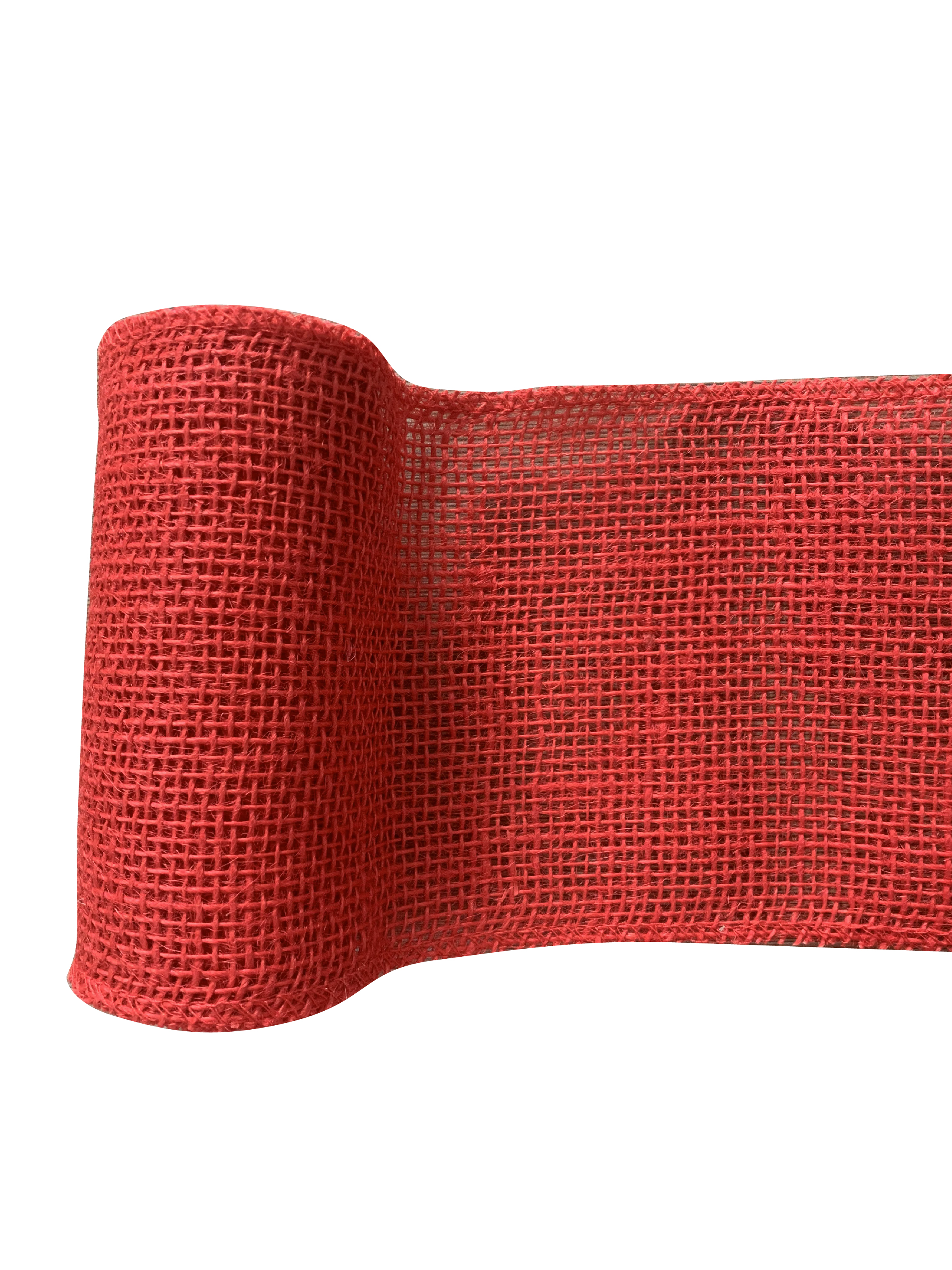 Mainstays 5.5X15' Burlap Ribbon Red Loose Weave , 1 Each 