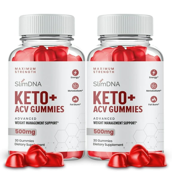 Slim DNA Keto   ACV Gummies (2 Pack)