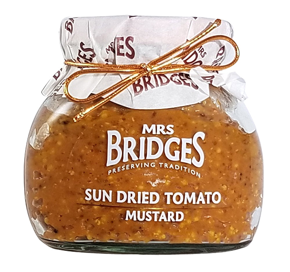 Mrs Bridges Sun Dried Tomato Mustard, 7 oz