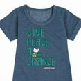 thumbnail image 3 of Woodstock - Give Peace A Chance - Toddler & Youth Girls Fleece Dress, 3 of 5