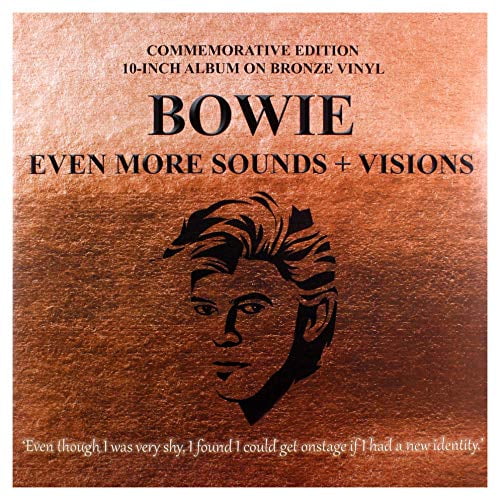 David Bowie Even More Sounds   Visions (Vinyl Record) Commemorative 10" Album (Coloured Vinyl)