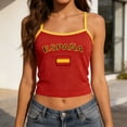 thumbnail image 2 of RMGVDSD Women's Summer Tank Tops Baby Tees For Women Tops Brazil Crop Top T Shirts Graphic Tees For Women 90S Streetwear Shirts Trendy Clothes Tops, 2 of 5