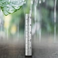 thumbnail image 6 of OUNONA 2Pcs 12cm Glass Flat Bottomed Rain Gauge Meter Test Tube with Scale, 6 of 7