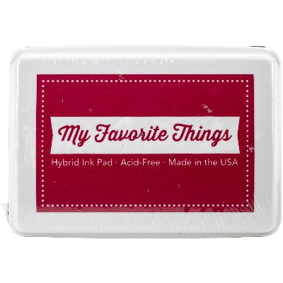 My Favorite Things Hybrid Ink Pad 3"X2"-Cherry Crisp