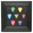 thumbnail image 2 of Guitar Pick (Not Included) Wall Display Picture Frame for 7 Picks Made in USA, 2 of 4