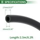 thumbnail image 3 of Mangueras de aceite lubricante Unique Bargains 10mm/0.39" 17mm/0.67" 2.5m/8.2ft, 3 of 6