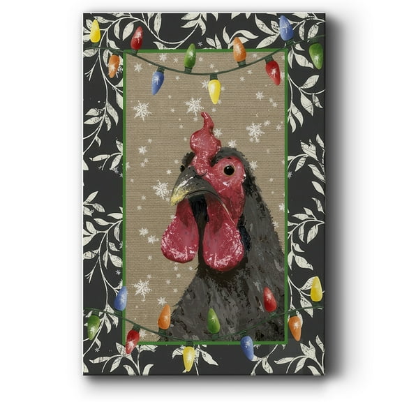 County Christmas Farm IV- Gallery Wrapped Canvas
