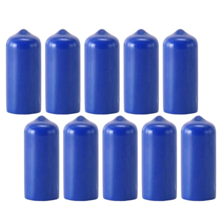 10pcs Snooker Tip Cover Pool Rubber Billiards Protection Cap for Snooker Pool Billiards blue 13mm