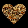 thumbnail image 2 of Thanksgiving Heart - Women's Word Art T-Shirt, 2 of 2