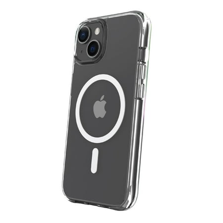 onn. MagSafe Compatible Phone Case for iPhone 16e / iPhone 15 / iPhone 14 / iPhone 13 - Clear