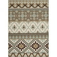 thumbnail image 2 of SAFAVIEH Veranda Dogon Southwestern Indoor/Outdoor Area Rug, 8' x 11'2", Cream/Brown, 2 of 7