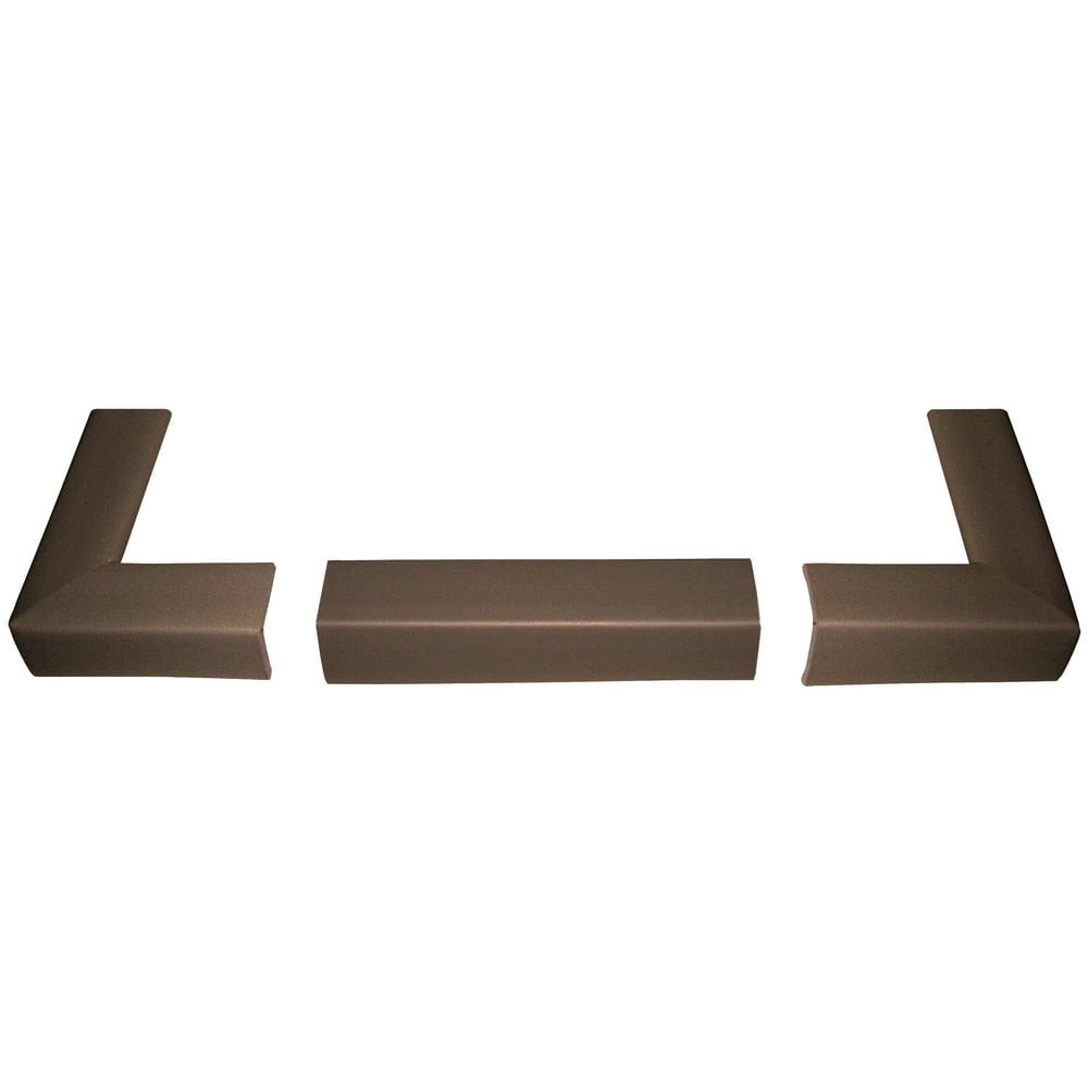 KidKusion Fireplace Bumper Pad Brown