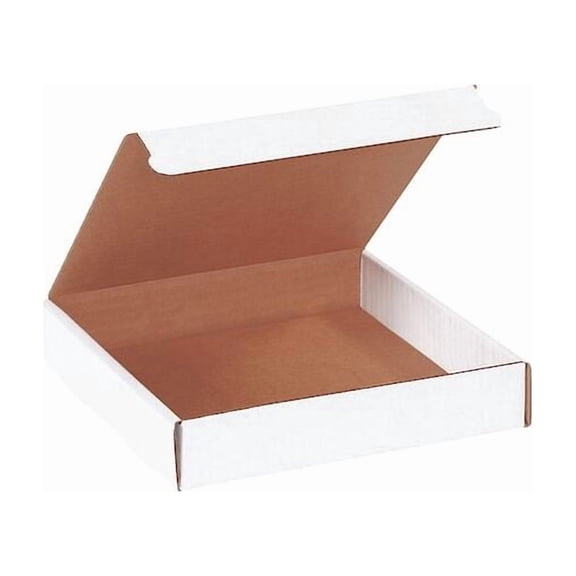 Box Partners Literature Mailers 7-3/8" x 7-3/8" x 1-3/8" White 50/Bundle MMC1