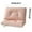Pink #0, variant on Cool Silk Pillow for Adults | Breathable & Moisture-Wicking Neck Support Pillow | 48x74cm Medium-Loft Polyester Fiber Pillow Core | Stay Cool All Night | Hypoallergenic Soft Pillow for Home Use