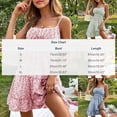 thumbnail image 3 of Levmjia Womens Floral Print Cami Mini Dress With Ruffle Hem Spaghetti Strap Flowy Casual Lightweight Sundress For Beach Vacations Breathable Summer Daily Wear, 3 of 6