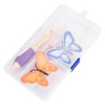 thumbnail image 1 of ZPSHYD Embroidery Pen Kit, Embroidery Stitching Needle Punch Pen Felt Template Kit Tool Plastic Punch Needles Craft for DIY Craft, 1 of 8