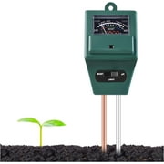 Indoor/Outdoor Soil Moisture Sensor Meter,Soil Water Monitor, Hydrometer for Garden, Farm, Lawn Plants (Soil Moisture/pH/Light Tester)