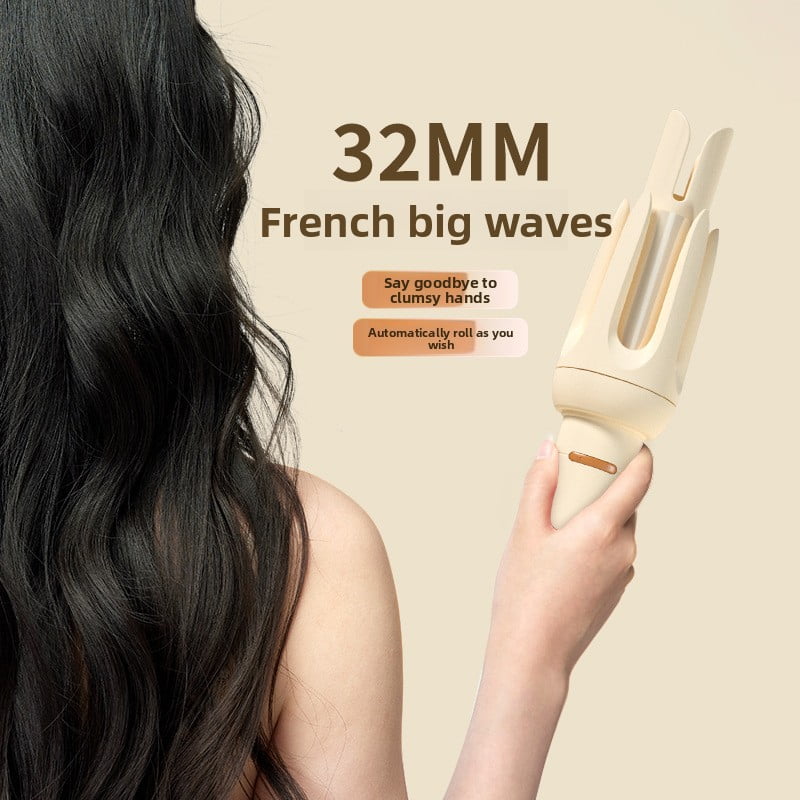 Fully automatic curling iron, does not hurt the electric curling iron, four-speed adjustment, anti-scalding design, fast heating in 30 seconds, 360 ° rotating wire, intelligent power-off.