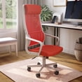 thumbnail image 6 of Furniture of America Tilah Metal and Mesh Adjustable Office Chair in Red, 6 of 10
