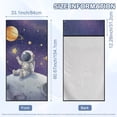 thumbnail image 5 of ZUXONGSY Car Seat Cover Towel Moon Astronaut Print Car Seat Protector Front Seats Breathable Towel Bucket Seat Covers Gift for Car Outdoor Sport Activities, 5 of 8