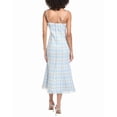 thumbnail image 2 of Toccin womens  Josephine Sculpted Midi Dress, 4, Blue, 2 of 3