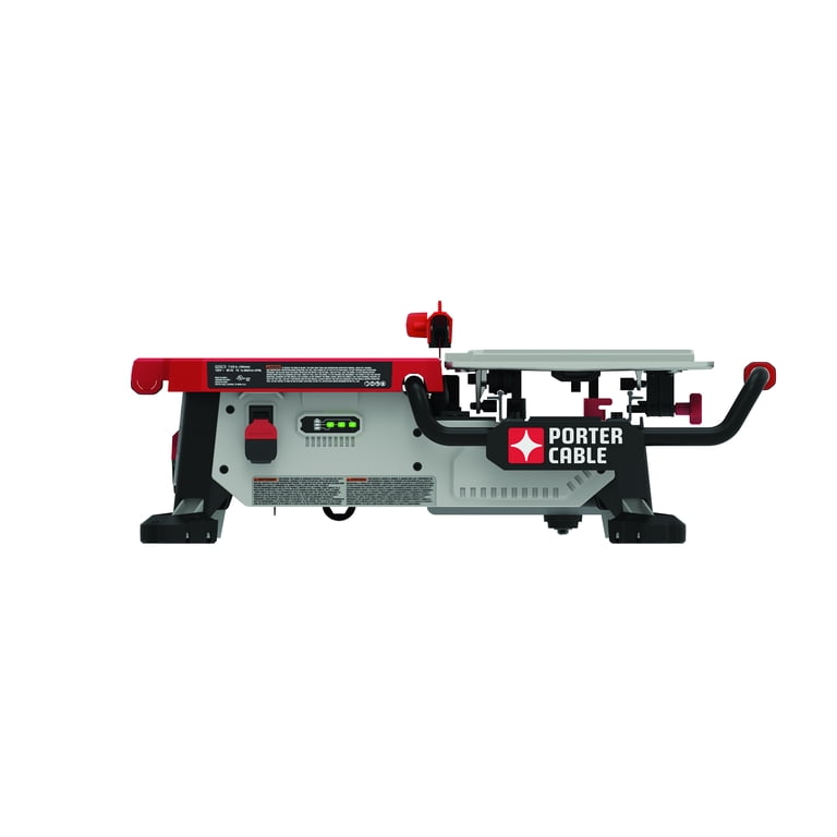 PORTER CABLE PCC780LA 20V MAX Lithium Ion 7 Inch Sliding Table Top Wet Tile Saw