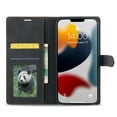 thumbnail image 6 of Magnetic Flip Wallet Leather Case For iPhone 15 Pro Max 14 Pro Max 14Plus 13 Pro Max 12 Pro Max 11 ProMax XSMAX XR XS 8 7 Plus SE2 Leather Phone Case, 6 of 8