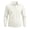 White, variant on Wrtxtat Men's Textured Long Sleeve Collared Shirts Buttoned Placket Casual Solid Color Tops Business Golf T Shirt for Casual Travel Daily Wear Wine XXL