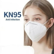 Universal 10-Pieces K-N95 Respirator Face Mask Cover for Men Women Ears Loop, White