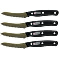 thumbnail image 2 of Miracle Blade IV World Class Professional Series Set of Four (4) Serrated Steak Knives, 2 of 5