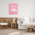 thumbnail image 3 of Stupell Industries Pastel Blush Cowgirl Boots Beauty & Fashion Painting Gallery Wrapped Canvas Art Print Wall Art, 30 x 40, 3 of 8