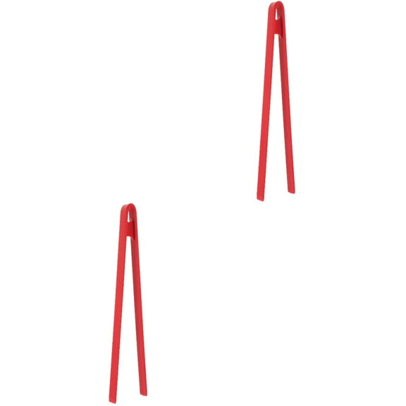 WORGEOUS 2pcs Kitchen Food Tong Cooking Tong Grill Serving Tong Food Tong for Grilling Frying Serving Bread Tong Clip