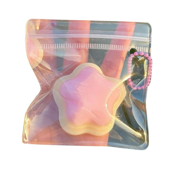 Mini Squishy Keychain Stress Toy Set Textured Anxiety Relief Fidget for Kids Adults