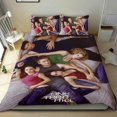 thumbnail image 1 of Colina del Árbol Conjunto de sábanas temático, trío de piezas, cómodo y amigable con la piel, diseño único, regalo de decoración para el hogar para familiares, amigos y fans,140cm *210cm, 1 of 6