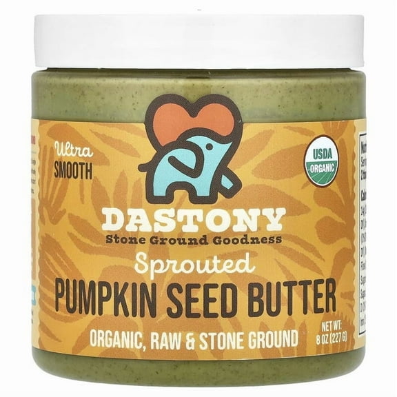 Dastony Sprouted Pumkin Seed Butter -- 8 oz Pack of 4