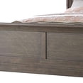 thumbnail image 2 of Benjara BM218496 Transitional Panel Design Sleigh Full Size Bed, Antique Gray - 47 x 56 x 85 in., 2 of 2