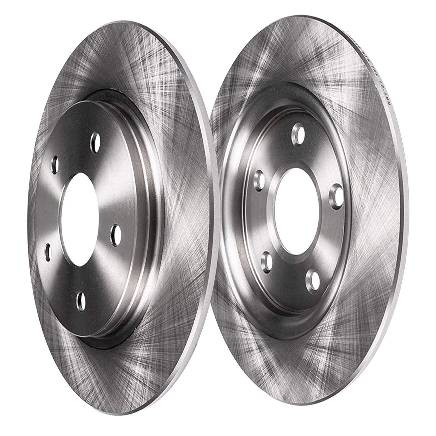 Detroit Axle - Brake Kit for 2002 2003 2004 Honda CR-V Disc Brakes Rotors and Ceramic Brake Pads Front and Rear Replacement 5 Lugs