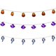 thumbnail image 1 of Paquete De 3 Luces De Cadena De Halloween 20 Led Calabazas Murciélagos Fantasmas Luces De Hadas Con Pilas Para Decoraciones De Halloween seitruly HA031656-00, 1 of 6