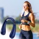 thumbnail image 5 of Fiudx Ofertas relámpago del día, solo en línea Ventilador portátil USB para colgar en el cuello, ventilador frío de mano, recargable, silencioso, para deportes, banda para el cuello ajustable de 5 ve, 5 of 5