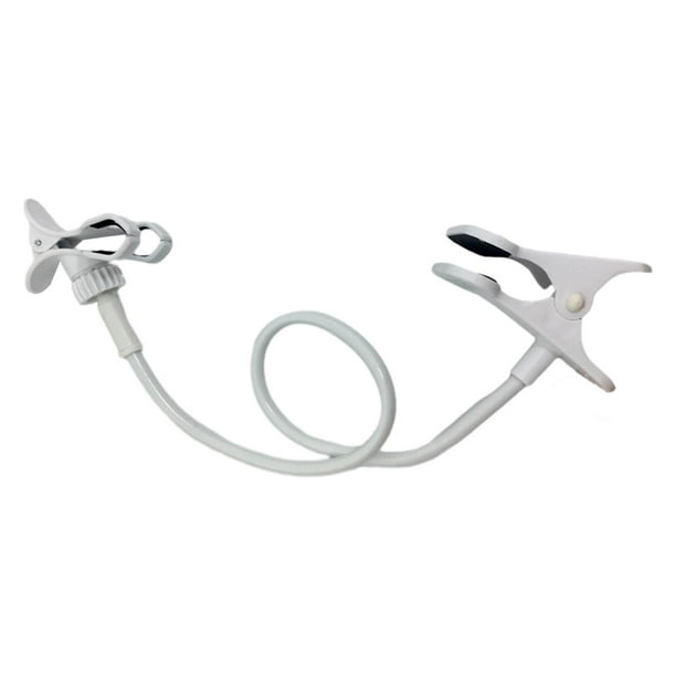 Clip de luz para cultivo de , Clip Flexible de doble cabeza, soporte para luz de cultivo, Clip de tubo de lámpara de planta portátil, Clip de l