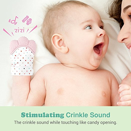 teething glove walmart