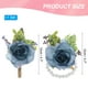 thumbnail image 2 of Conjunto de Corsage de Muñeca y Boutonnieres de Rosa Uxcell, Pulsera de Flor para Boda Azul 2 Pcs, 2 of 7