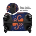 thumbnail image 4 of Lsque Octopus Printed Luggage Cover, Travel Luggage Protector,Scratch and Dirt Resistant, Fits 18-32 Inch Luggage - Large, 4 of 9
