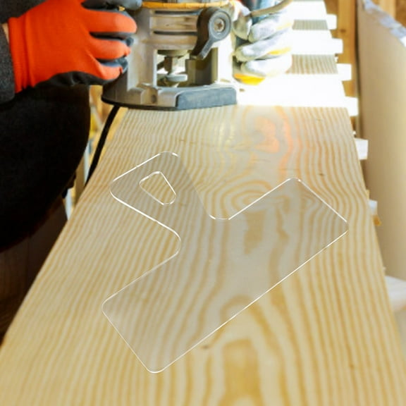 Phenofice Charcuterie Board Handle Template Acrylic Cutting Guide Kitchen Tool 1Set