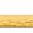 thumbnail image 5 of Unique Loom Outdoor Trellis Textured Collection Area Rug - Spatial (7' 10" Square Yellow), 5 of 7