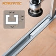 thumbnail image 4 of POWERTEC 4PK Quick Screw Guide Rail Clamp for MFT Table and Track Saw Guide Rail System, 5-3/8" Capacity x 2-3/8" Throat Depth (71410-P2), 4 of 7