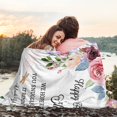 thumbnail image 3 of Birthday Gifts for Daughter, Daughter Birthday Gift Throw Blanket 60x50 Inches, Happy Birthday Gifts for Daughter Adult, Birthday Gifts for Daughter from Mom Dad, Unique Daughter Birthday Gifts Ideas, 3 of 5