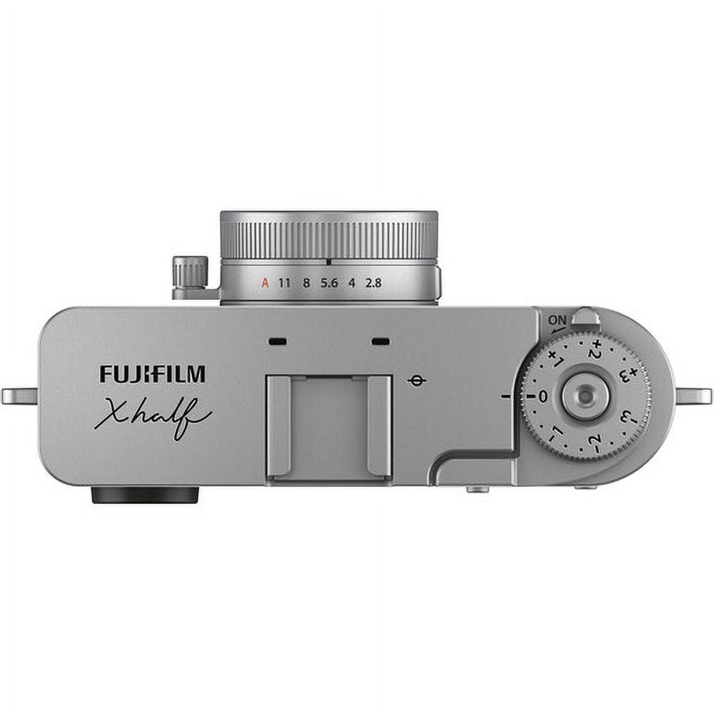 FUJIFILM X half Digital Camera (Silver), SOFT CASE-SMALL, USB Card